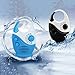 LGRFUXIN Waterproof Shower Radio, 3V 0.5W Adjustable Volume Shower AM FM Button Speaker Portable Bathroom Shower Speakers Wireless Radio with Top Handle,Blue