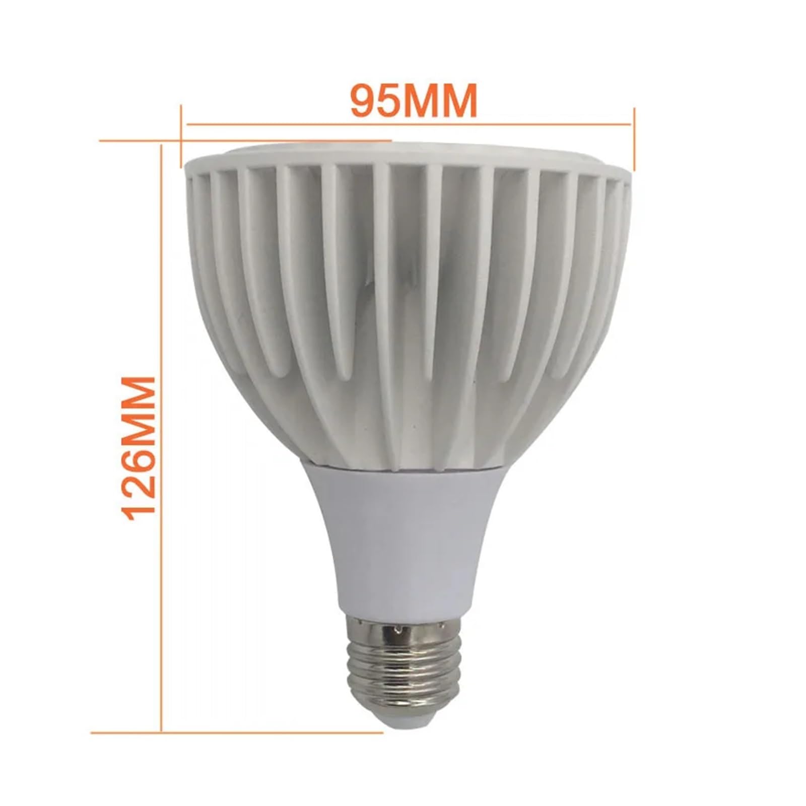 Illuminazione da soffitto Lampada LED for la crescita E27 Par30 35w Lampadina Lampada for orticoltura Fiori Verdure Piante Luce for la crescita 3000K 4000K 6000K per casa garage magazzino(Warm white 3