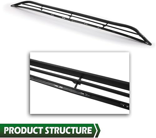 Miniatura 4 de GRAND ORANGE Rejilla central de parachoques delantero inferior compatible con Hyundai Sonata Sedan 2011 2012 2013 865613S000, HY1036114