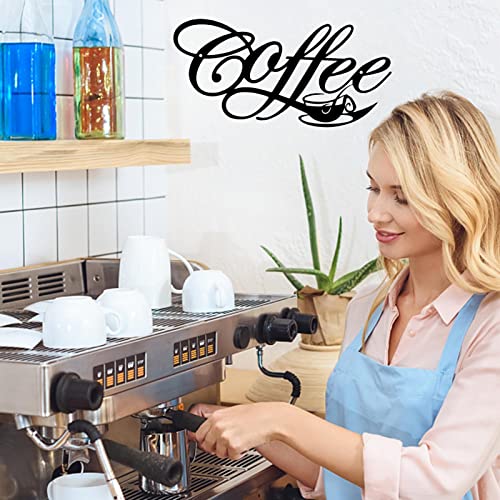 PURBLE Cartello da parete in metallo con scritta