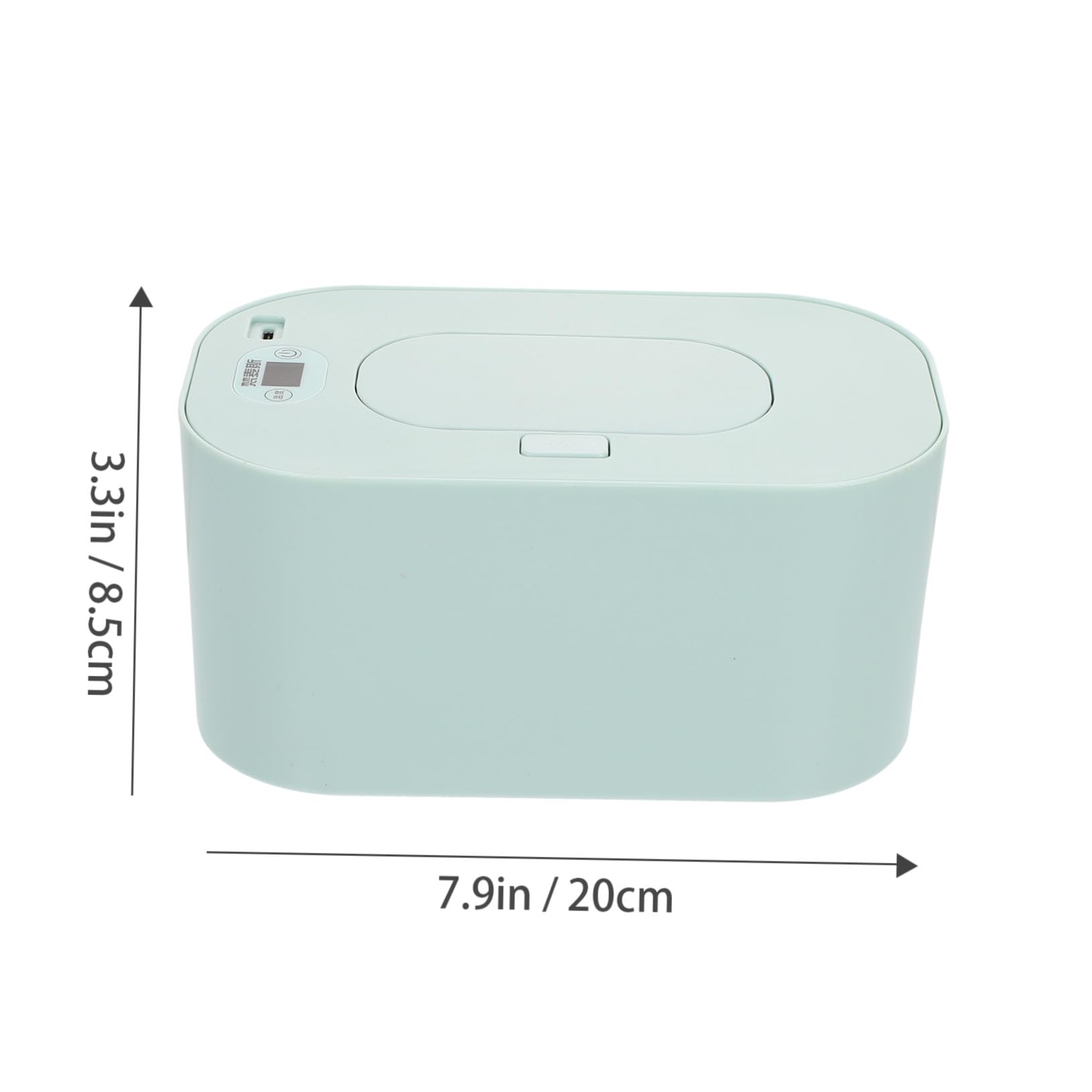 Ipetboom Máquina de Toallitas Térmicas Portátil Pantalla LED y Alimentación USB para Cambio de Pañales en Exteriores, Material Pp Seguro