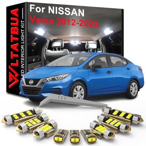Kit de luz interior LED pacote de substituição para NISSAN Versa 2012 2013 2014 2015 2016 2017 2018