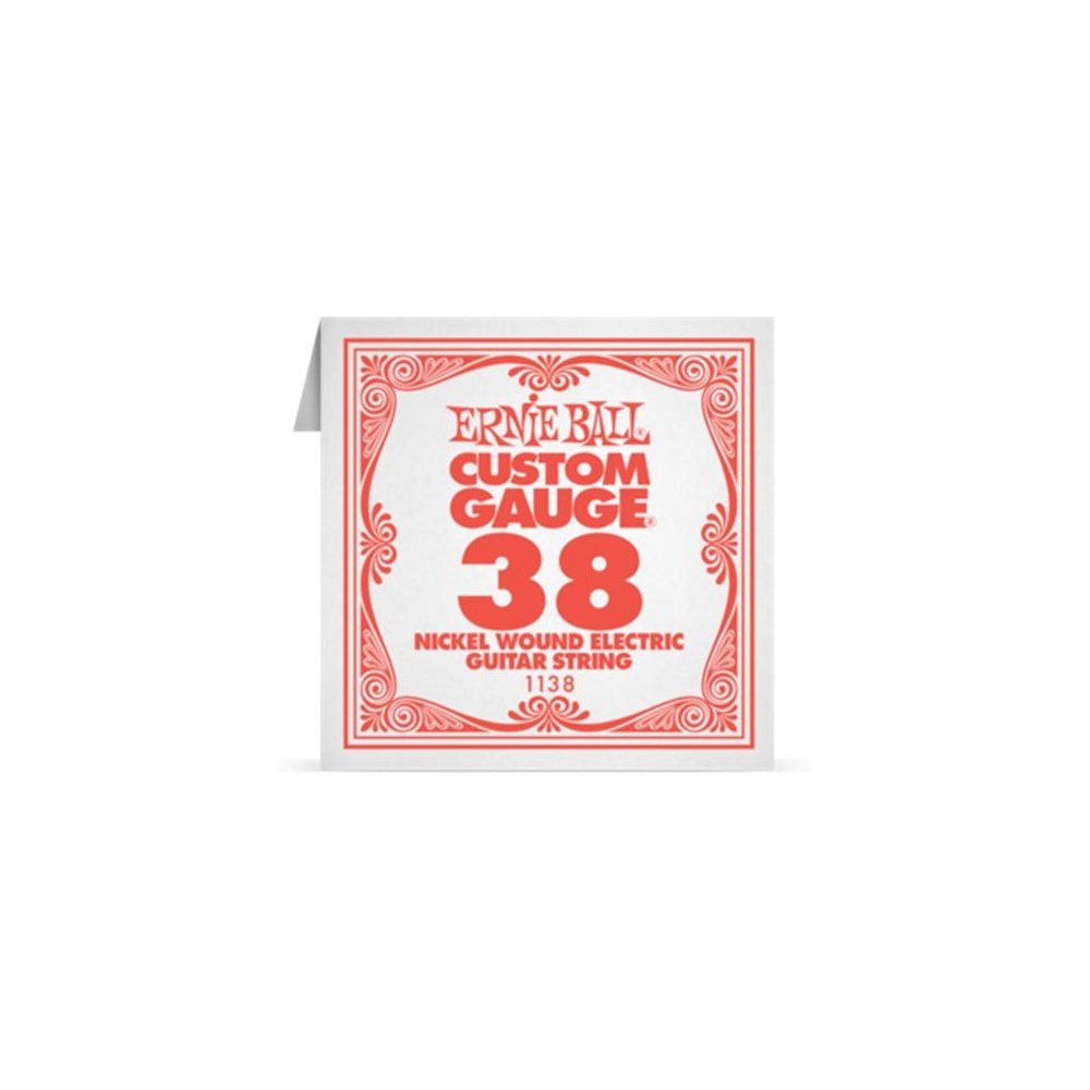 Ernie Ball P01138 Nickel Wound Guitar Strings .038
