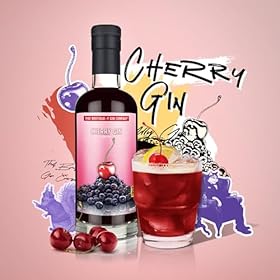 That Boutique-y Gin Company Cherry Gin 70cl. Cherry flavoured gin made with sweet and sour marasca cherries. Craft fruit gin. – That Boutique-y Gin Company