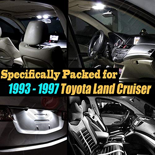 Kit interior LED 14 piezas blanco 6000k para Toyota Land Cruiser miniatura 2