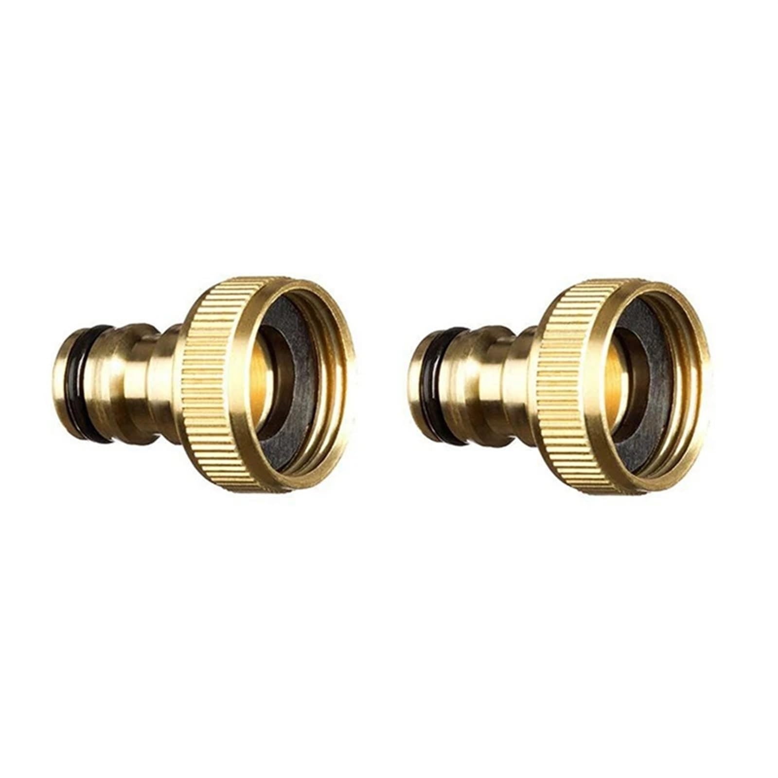 4 Pezzi Connettore For Tubo Dell'acqua Da Giardino Raccordo Rubinetto Maschio Connettori E 4 Pezzi Connettore For Tubo In Ottone Estremità Del Tubo Connessione Rapida