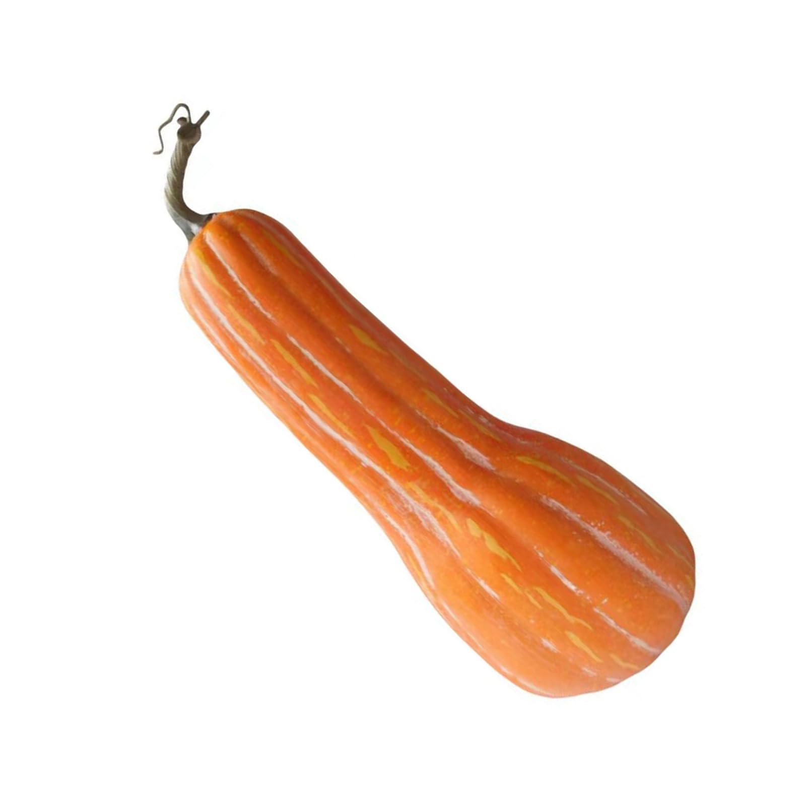 Zucche Artificiali Realistiche zucche Lunghe finte in Schiuma per l ' Esposizione cestini Puntelli fotografici Decorazioni per Ringraziamento Zucca Artificiale