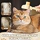 Xionghonglong 5er Pack Zeckenzange Zeckenhaken Zeckenentferner Set Für Hunde Katze mit Fellblitz Bürste Katze für Katzenbesitzer, Selbstwärmende Hundematte