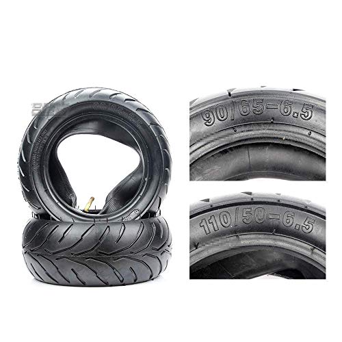 90/65-6.5/110/50-6.5 Non-Slip Wear-Resistant Pneumatic Tires, Suitable for Tire of Mini Motorcycle/49Cc Small Sports Car,Safe and Comfortable Tires Tire Replacement Thickened - Image 4