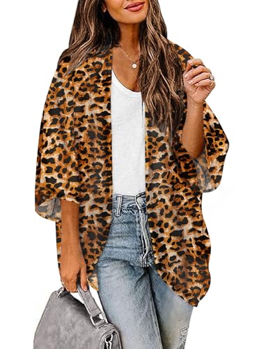 Image of BB&KK Women's Floral Kimono Summer Short Cover Ups Tops