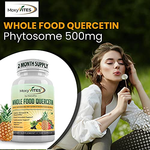 Moxyvites MV001 Quercetin With Bromelain 500Mg Supplement thumb #7