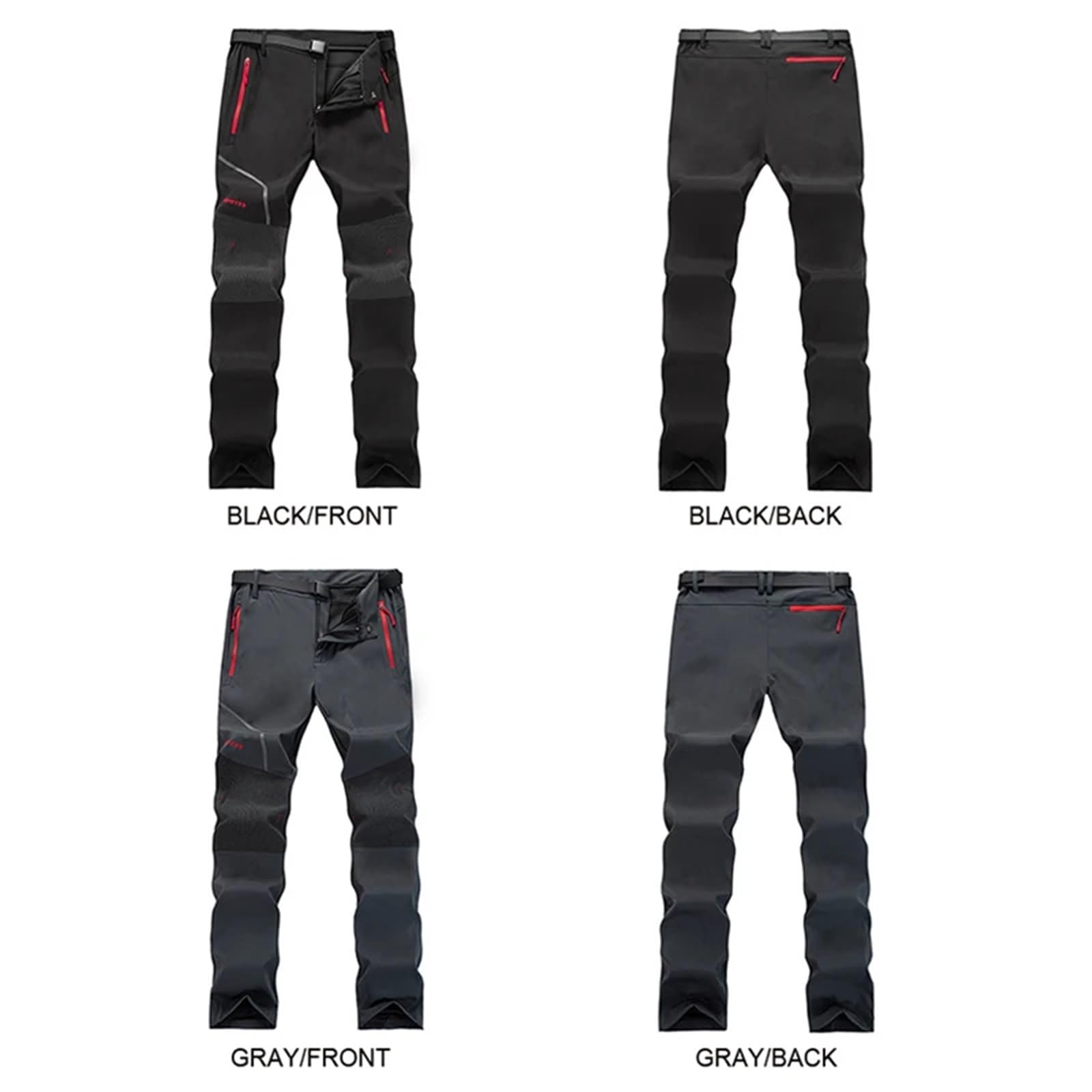 Pantaloni da Sci e Trekking Uomo, Morbidi, Antivento, Impermeabili, Caldi, Campeggio, Ciclismo, Pattinaggio sul Ghiaccio per Escursionismo, Pesca, Sci E Campeggio