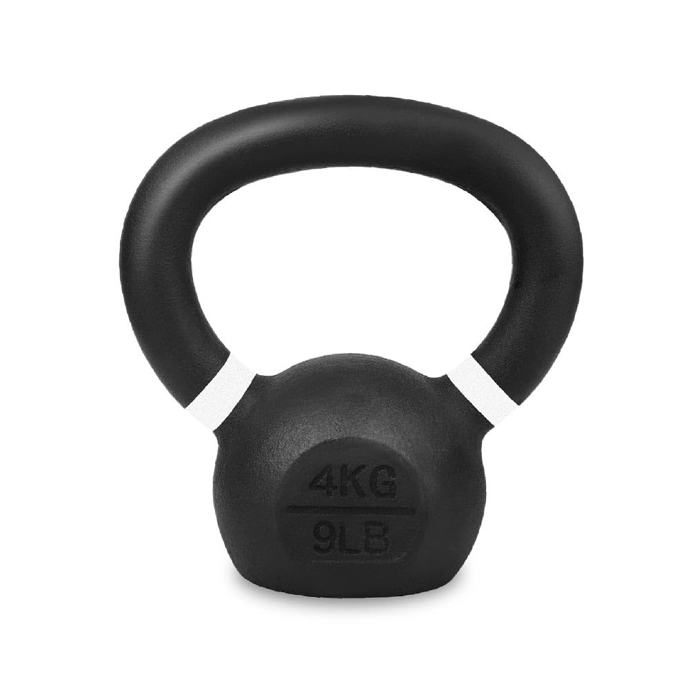 Kettlebells Weights Cast Iron Single Kettle Bell Weight Strength Training Equipment, Bodybuilding, Gym Workout, Fitness, And Exercise for Men & Women (32KG Single)