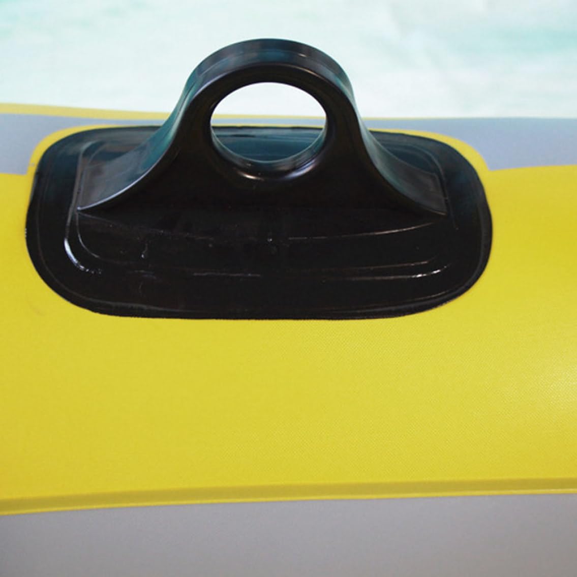 Dingy Boats|Bateau Gonflable Ensemble de Bateaux gonflables Bateaux à rames épaissis pour Enfants Jaune Une Personne