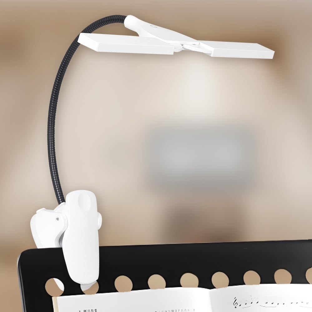 28 LEDS 3 Niveaux de luminosité Touch Interrupteur Music Stand pour les instruments Pratique avec un câble USB
