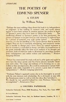 Nelson: The Poetry of Edmund Spenser (Paper)