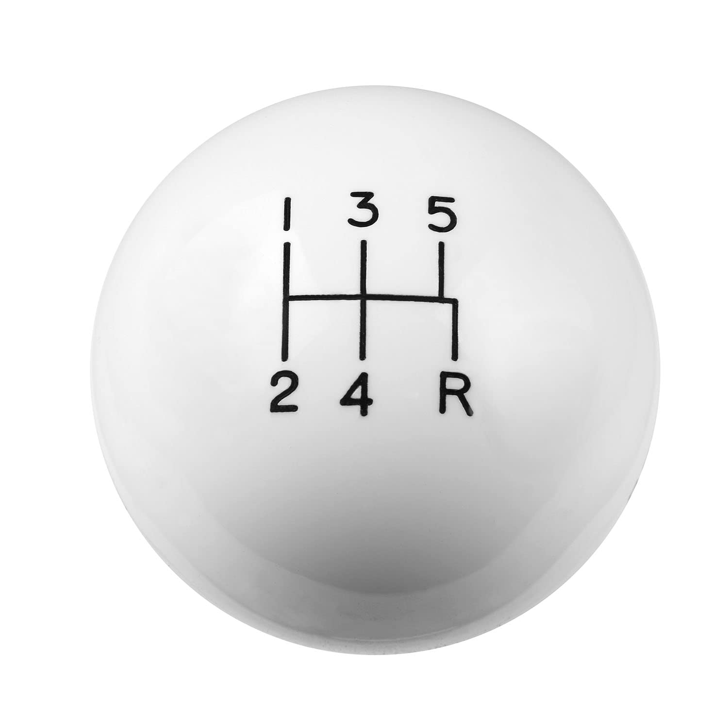 Hurst 1630014 White 5-Speed Classic Shifter Knob