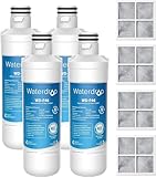 Waterdrop DA29-00003G Replacement Refrigerator Water Filter, Compatible with Samsung DA29-00003G, Aqua-Pure Plus DA29-00003B, HAFCU1, DA29-00003A, Standard, 4 Pack