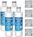 Waterdrop DA29-00003G Replacement Refrigerator Water Filter, Compatible with Samsung DA29-00003G, Aqua-Pure Plus DA29-00003B, HAFCU1, DA29-00003A, Standard, 4 Pack
