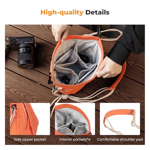 Bolso Pequeño para Cámara Sling K&F Concept miniatura 4