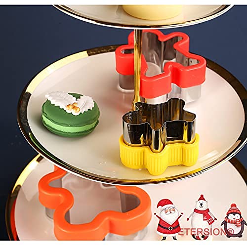 Etersion Gingerbread Cookie Cutters 5 Pieces 5 Sizes 1 Inch To 4.9 Inch Gingerbread Man Cookie Cutter thumb #4