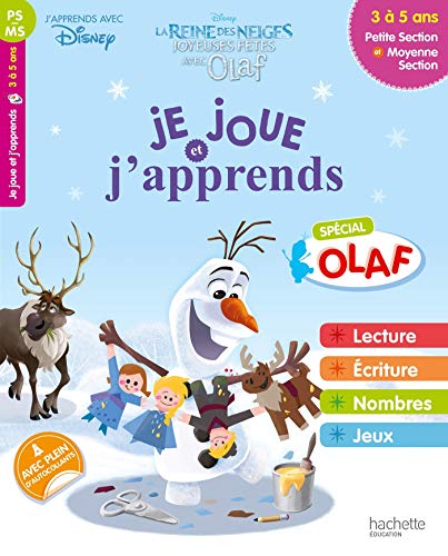Télécharger Je joue et j'apprends Petite et Moyenne Sections 3-5 ans : La Reine des Neiges PDF