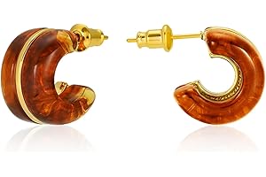 Acrylic Hoop Earrings: Double the Ability, Double the Style