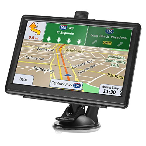 GPS Navigation for Car, 7 Inch HD Touch Screen Car GPS Voice Broadcast