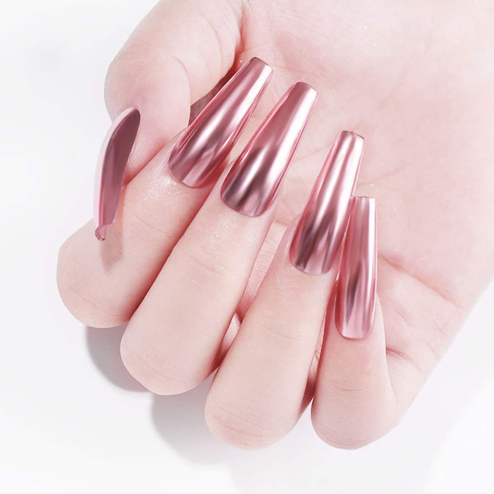 Stylo poudre à ongles effet chrome manucure pigment équipement miroir paillettes décoration pour la maison et salon d'art ongles brillants