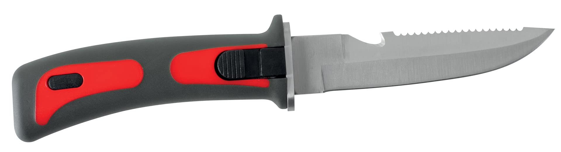 SEAC Coltello Subacqueo Acciaio Inox 11.5 cm Rosso