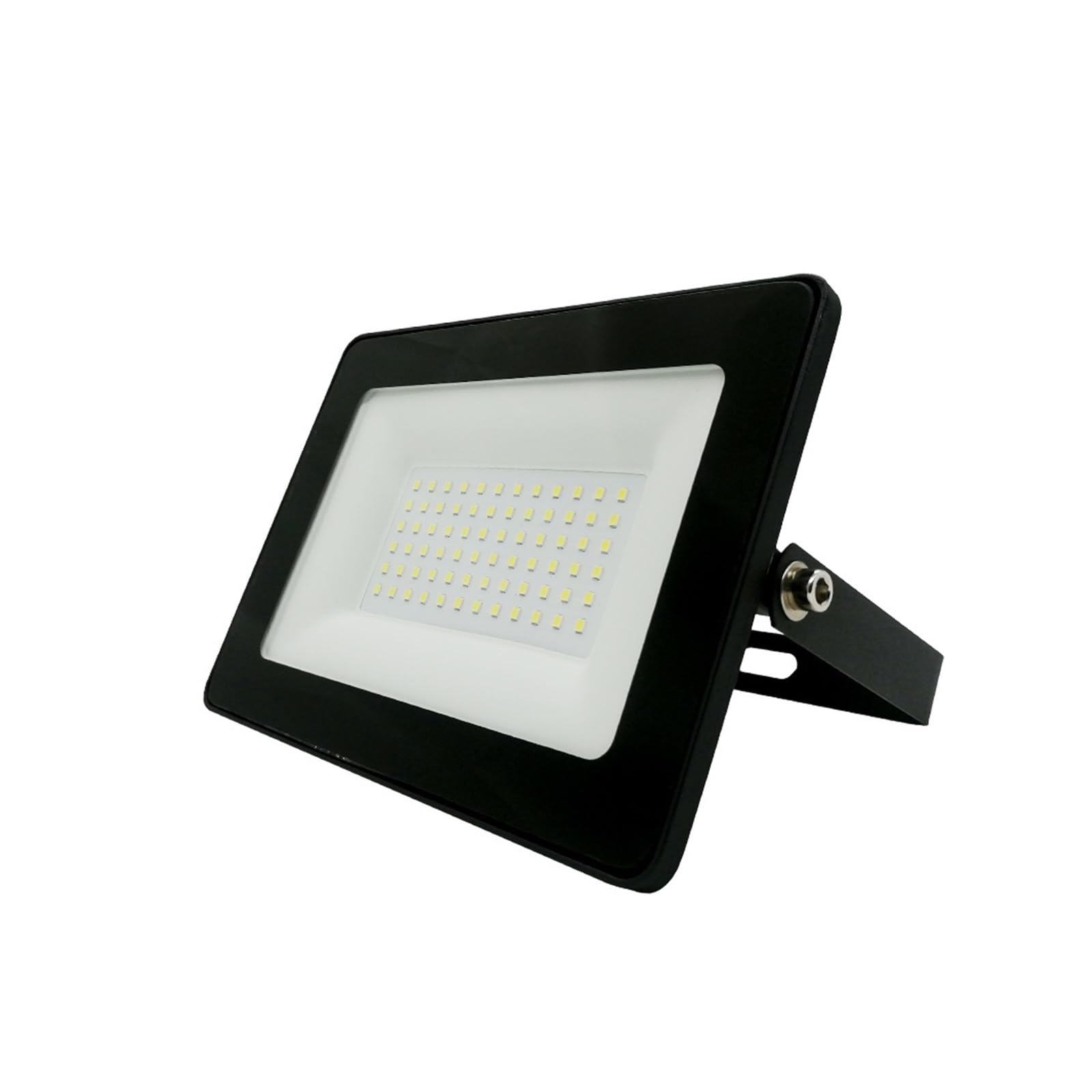 300W 200W 100W 50W Reflektor Led Reflektor Zewnętrzny Reflektor Projektora Reflektor Zewnętrzny IP66 Ogród Kwadratowy Światło Punktowe Reflektor Zewnętrzny(Warm White,100W)