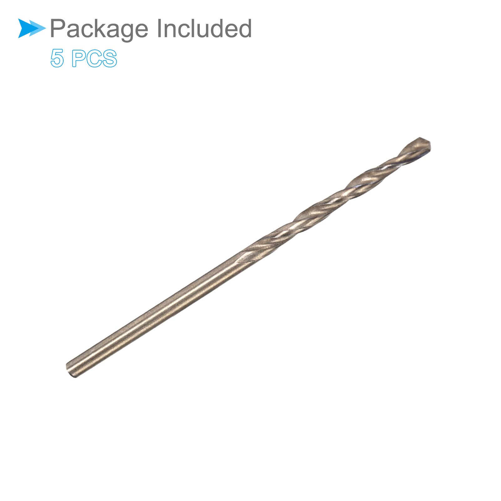 CoCud 6542 Forets Hélicoïdaux En Acier Rapide, 1,8mm