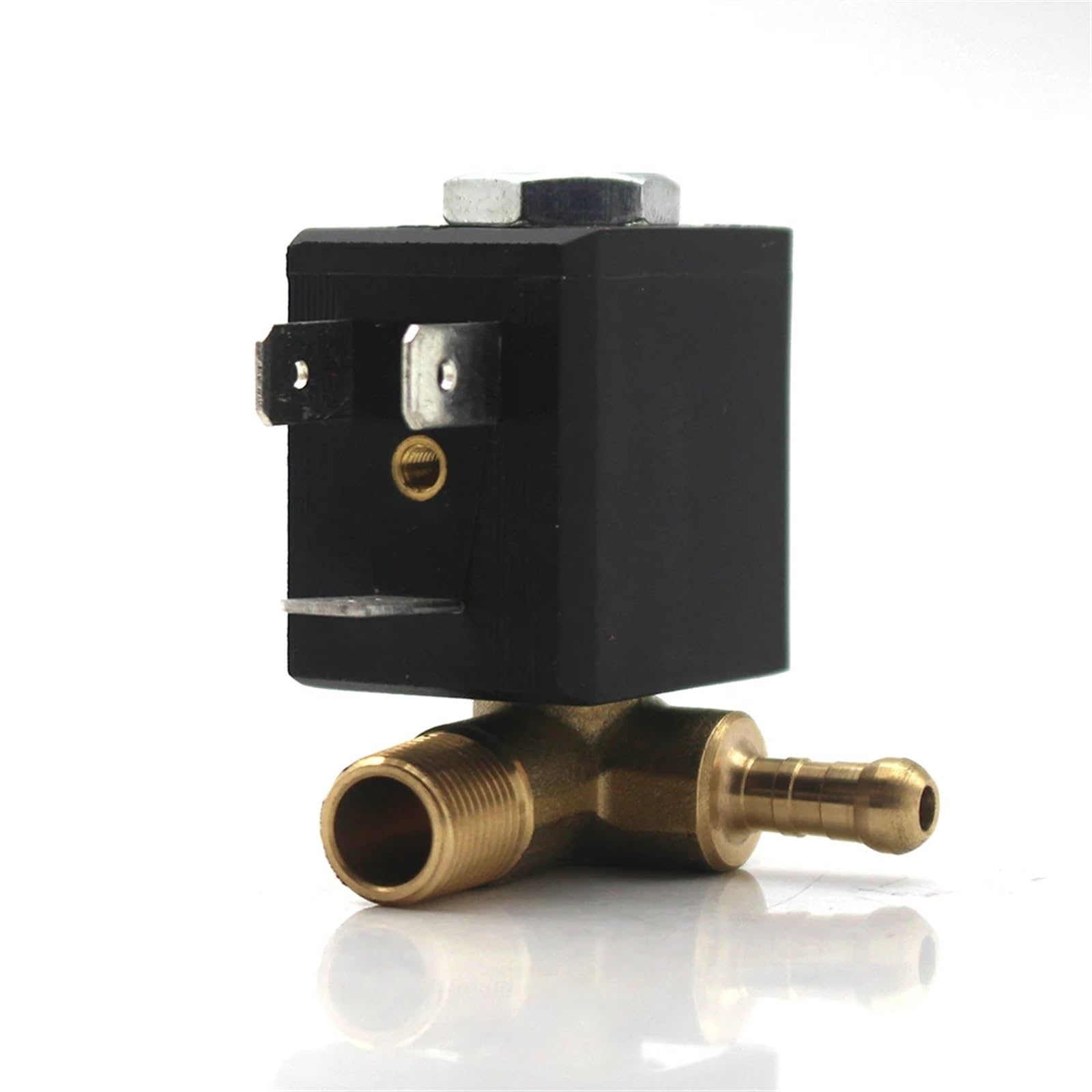 AC 220-240V 2/2-drożny G1/4 "normalnie zamknięty kaniula parowa mop żelazny kocioł elektromagnetyczny zawór odzieżowy elektryczny zawór wodny