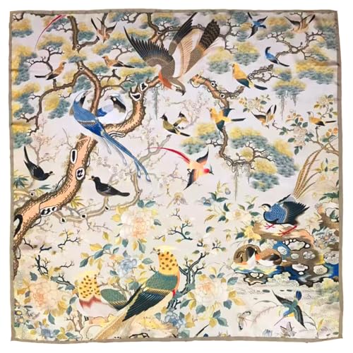 Silk Like Head Scarf, Bandana, Neck Scarf, Women's Satin Large Square Hair Scarves and Wraps for Sleeping and Hair Wrapping at Night 31.5