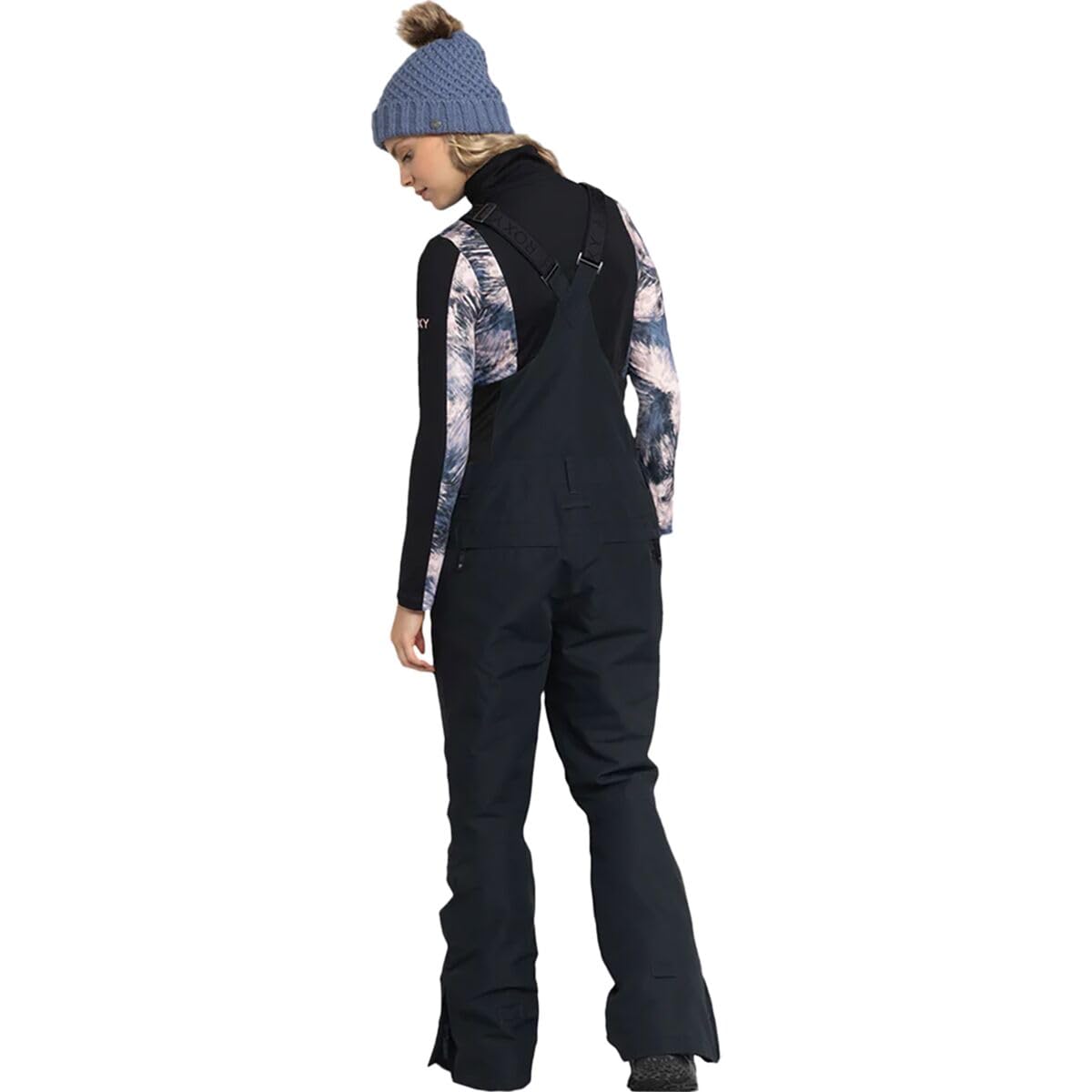 Roxy - Womens Rideout Bib Snow Pants, Color Anthracite, Size: X-Large