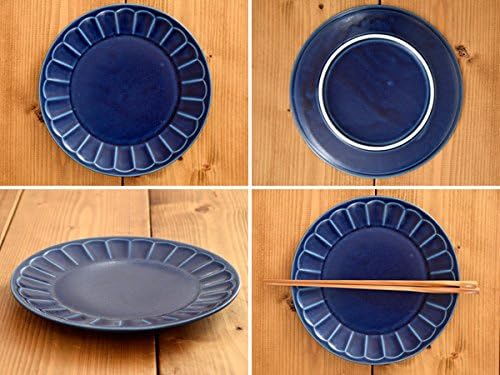 Amazon Co Jp 中皿 ケーキ皿 取り皿 サラダ皿 デザート皿 お菓子皿 お皿 インスタグラム カラフルな食器 カフェ風 モダン グレー おしゃれ ネイビー ホーム キッチン