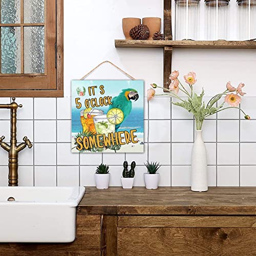 Plaque positive en bois pour une ambiance conviviale et chaleureuse