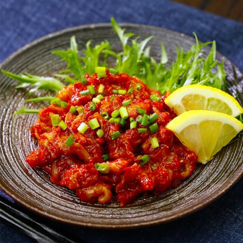 【甲羅組】本場韓国の秘伝タレを使った手作り本格タラチャンジャ200g×3袋 タラ タラチャンジャ おつまみ 手作り 冷凍食品 日本国内加工 (200g)