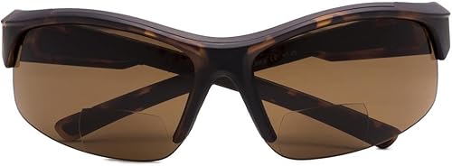 Vista 30 de Eyekepper TR90 Unbreakable Sports Bifocal Half Rimless Sunglasses Baseball Running Fishing Driving Golf Softball Hiking