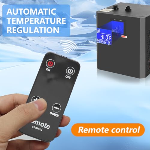 Image of Ice Bath Water Chiller Pump Ice Bath Accessories Kit， Ice Bath Pump， Cold Plunge Kit with External Pump, Filter, Hose, Compatible 300L 500L Chiller & Inflatable Cold Plunge Tub