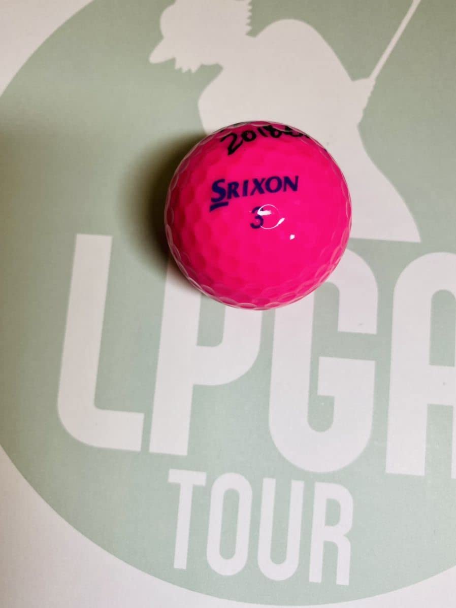 女子プロゴルフ　JLPGA 安田祐香　直筆サインゴルフボール 大人気 安田祐香 女子プロゴルファー Z-STAR XV サイン入り