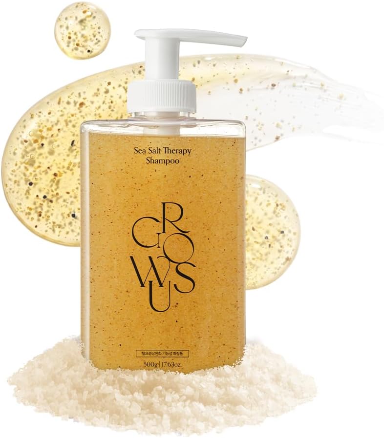 Sea Salt Clarifying Shampoo – Scalp Detox for Oily, Itchy Scalp, Purifying & Clarifying Shampoo for Build Up & Flakes, Free from Harsh Sulfate & Paraben, 16.9 fl. oz.