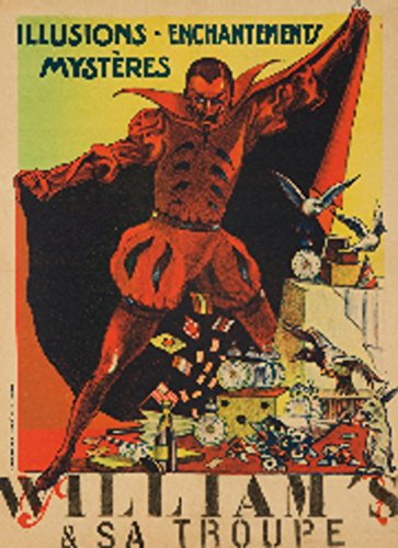 Willaim's and sa Troupe Vintage Poster France c
