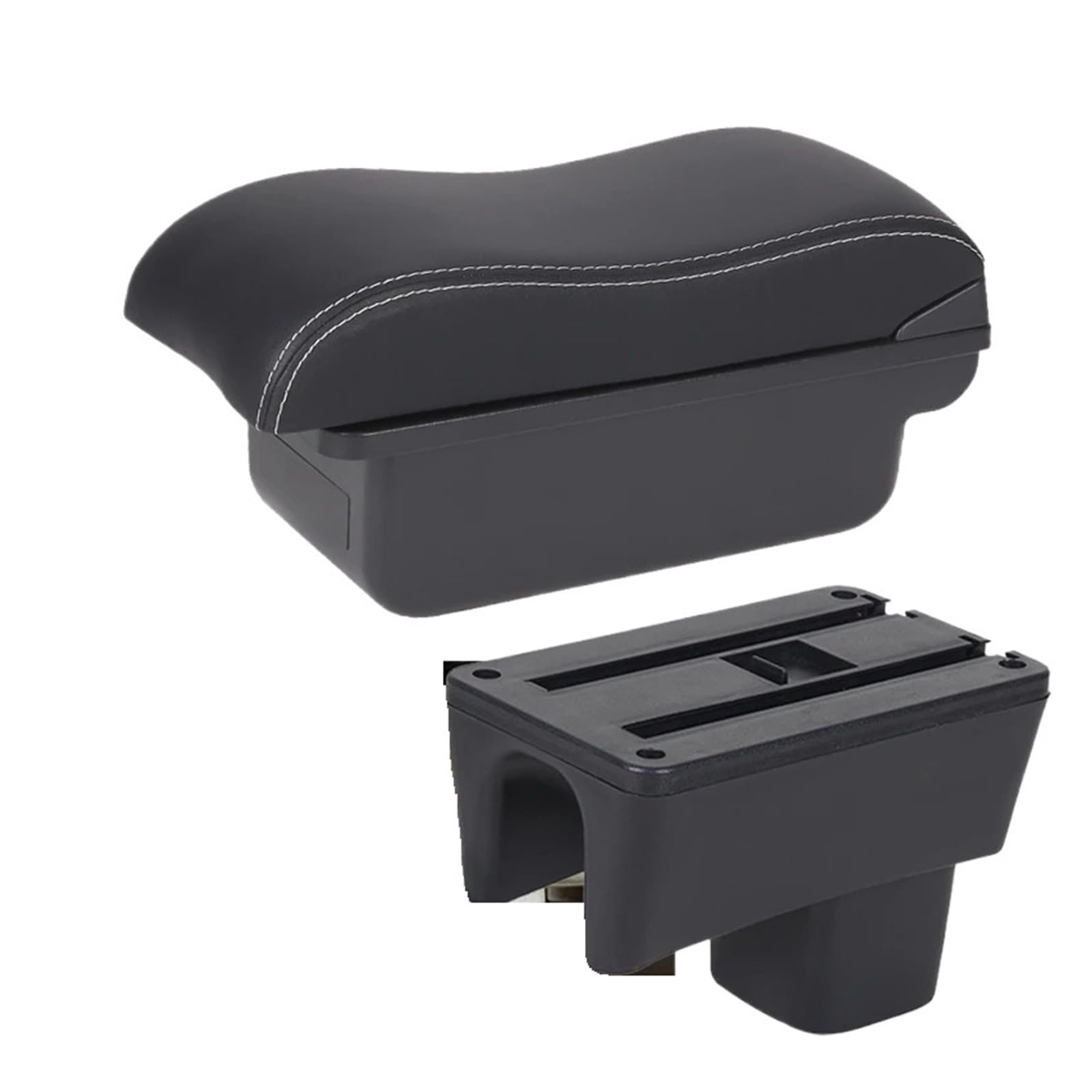 For Suzuki For Swift 2005-2025 Armrest Box Car Auto Storage Arm Bracing Heighten Interior Details Car Centre Console Armrest Box