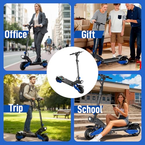 JUNLING Electric Scooter, 10000/5000/1600/1000W Dual Motor,