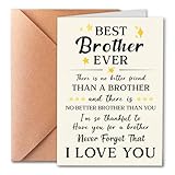 PTRUKD, Funny Brother Birthday Card, Birthday Card for Brother, Suitable for Any Occasion, Unique Gift for Him from Family, Friends, Brothers, Sisters, Humorous Design.