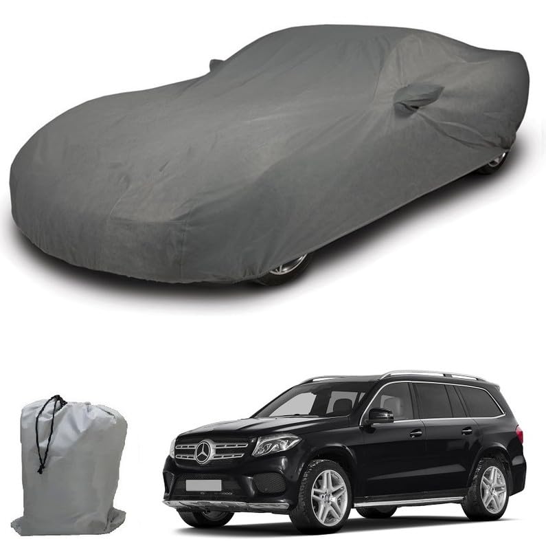 Image of ARCUATE Triple Layer Custom fit Car Body Cover for Mercedes Benz GLS 350 |Top Layer Dustrproof | Middle Layer Waterproof | Bottom Layer Scratch Protection | Outdoor Indoor Fabric