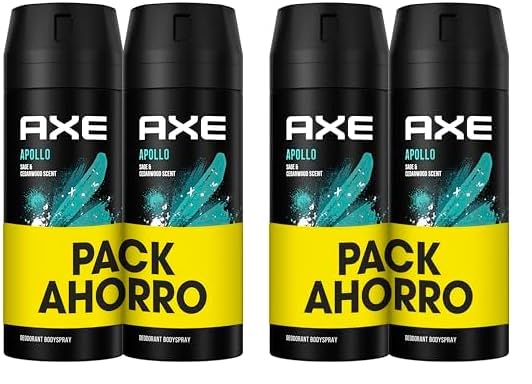 Axe Desodorante Bodyspray Apollo Pack Ahorro 150ml x2 (Paquete de...