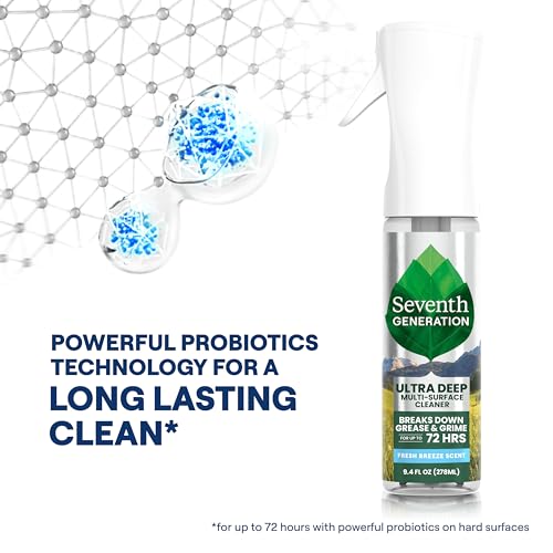 Seventh Generation Probiotic Multi-Surface Cleaner, Fresh Breeze, 9.4 oz - image 5
