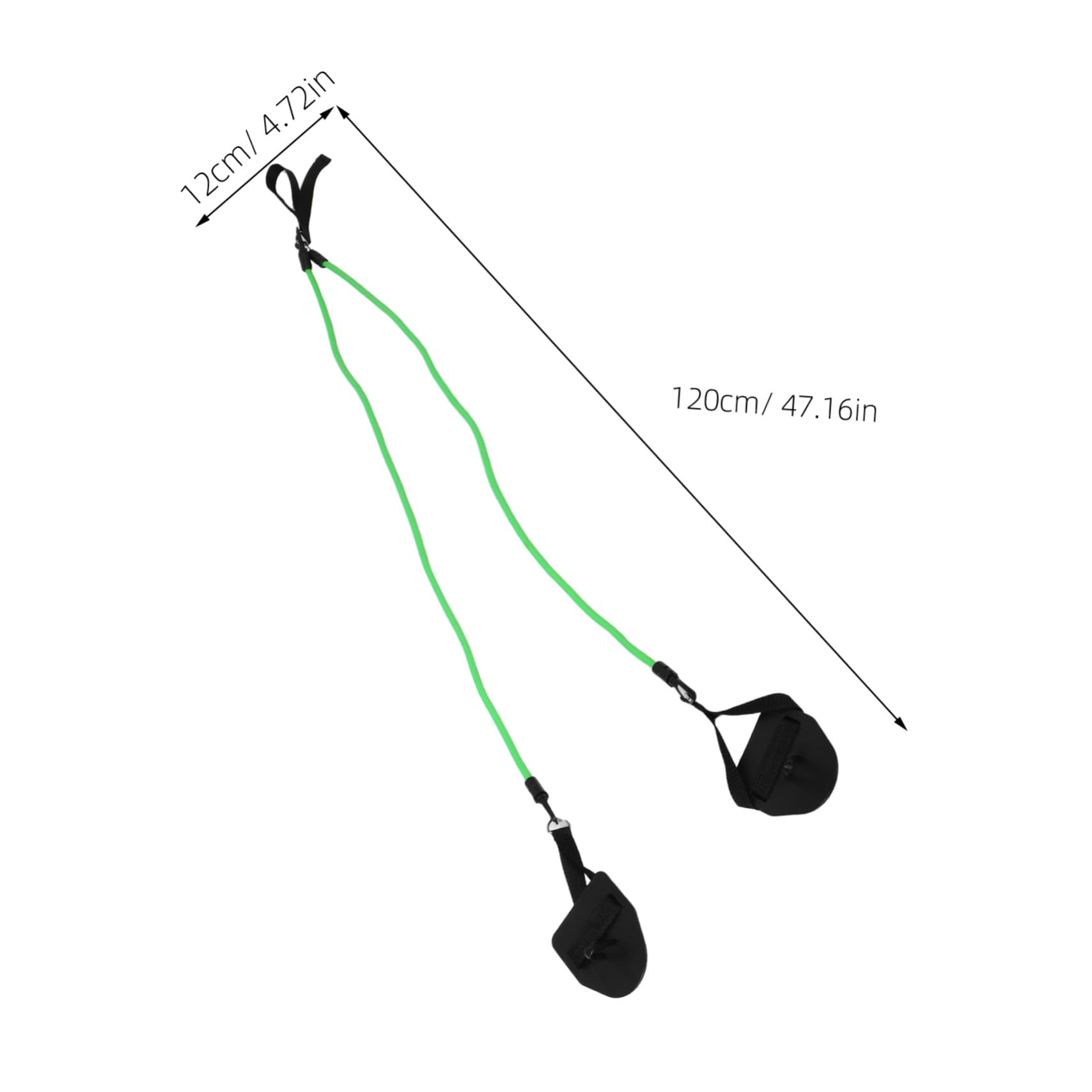 Gogogmee Elastic Resistance Bands for Swimming Hand Paddles for Adult Swim Training Paddles Comfortable Grip